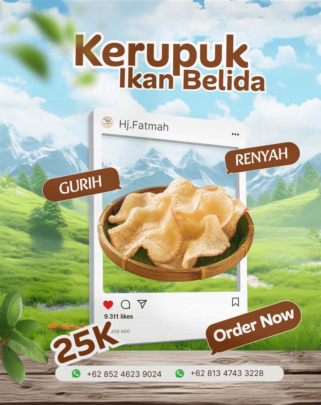 Kerupuk Ikan Belida Hj Fatmah-2